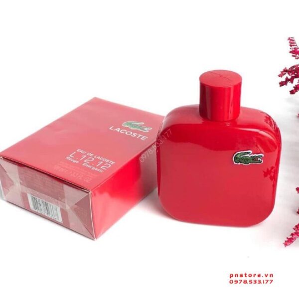 Lacoste Rouge Red for Men L. 12.12 - Imagen 2