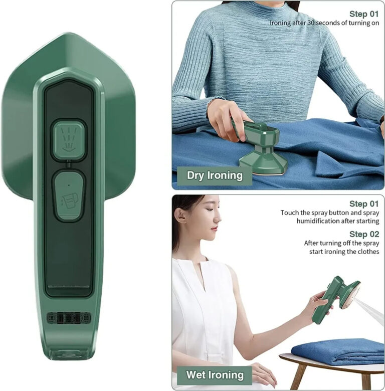 Mini Plancha A Vapor De Ropa Portatil