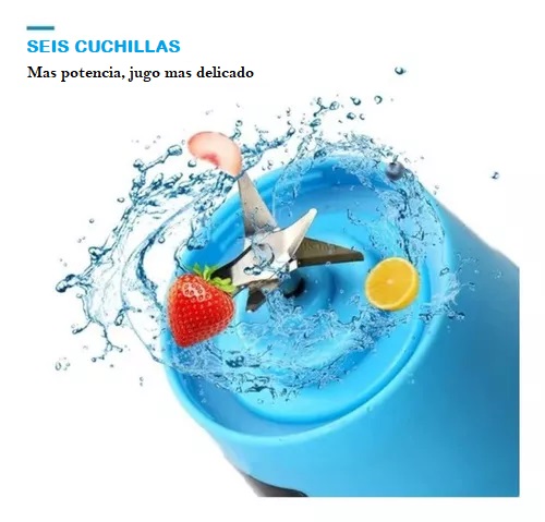 Mini Licuadora Portatil Batidora Recarga