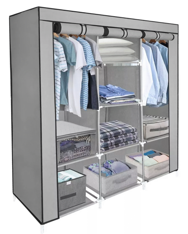 Closet Ropero Armable 3 Puertas Portatil - Image 4