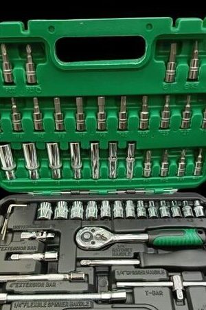 Juego De Copas Y Rachet 53pcs 1/4