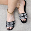 Sandalia Plana Louis Vuitton