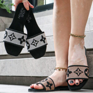 Sandalia Plana Louis Vuitton