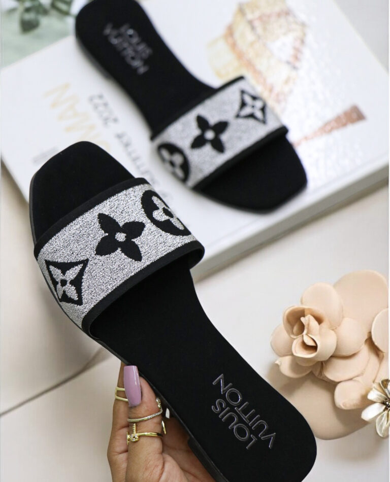 Sandalia Plana Louis Vuitton