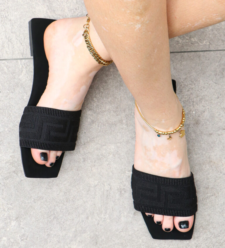 Sandalia Plana Versace