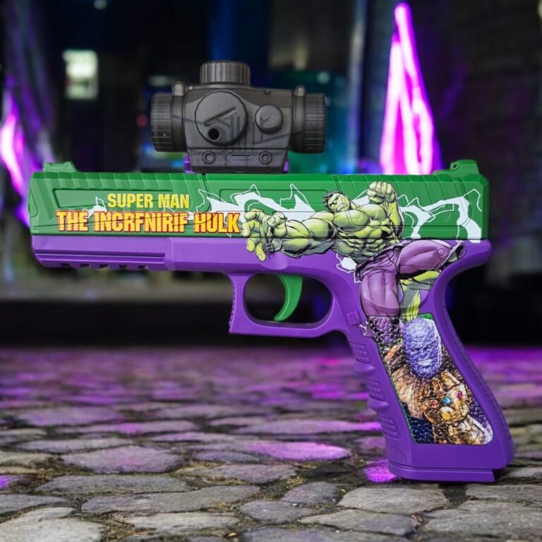 Pistola Para Niños Dardos E Hidrogel