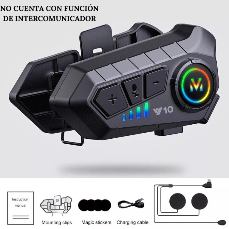 Audifono Inalambrico Casco De Moto Y10