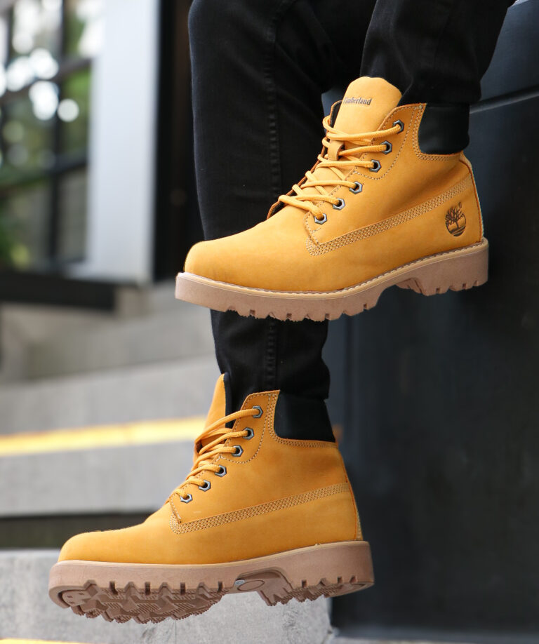 Bota Timberland En Cuero
