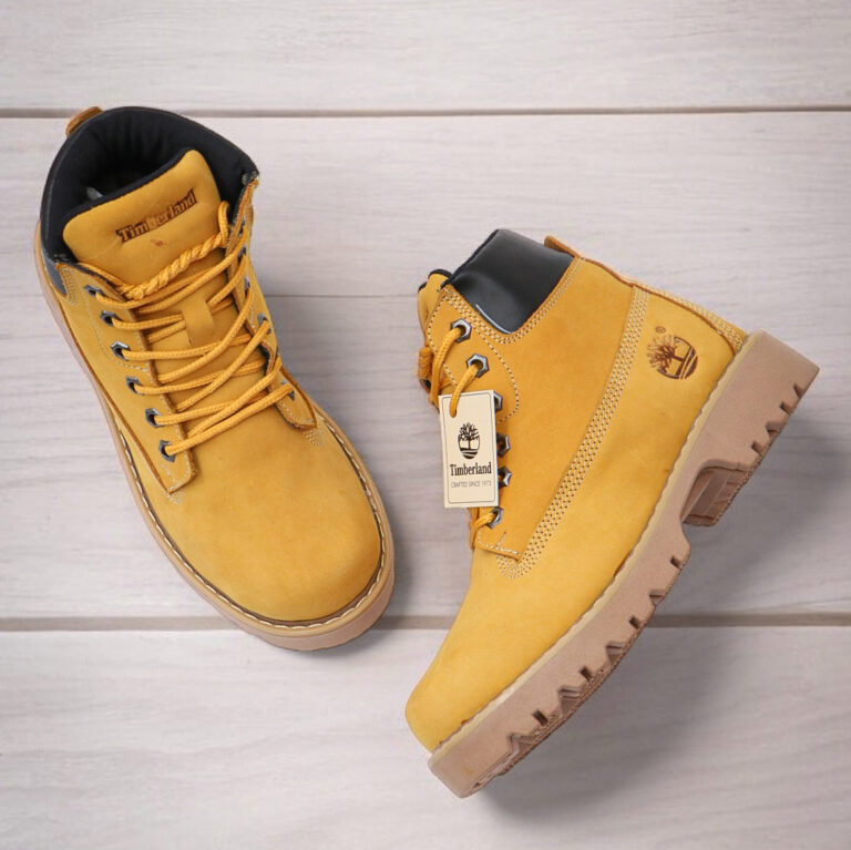Bota Timberland En Cuero