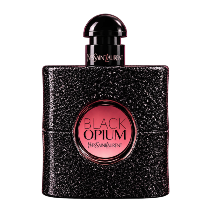 Frasco de Black Opium de Yves Saint Laurent sin fondo