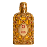 Frasco de Royal Amber de Orientica sin fondo