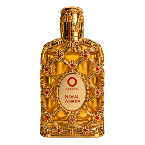 Frasco de Royal Amber de Orientica sin fondo